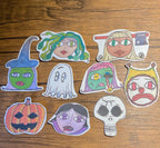 Spooky Girlies Stickers