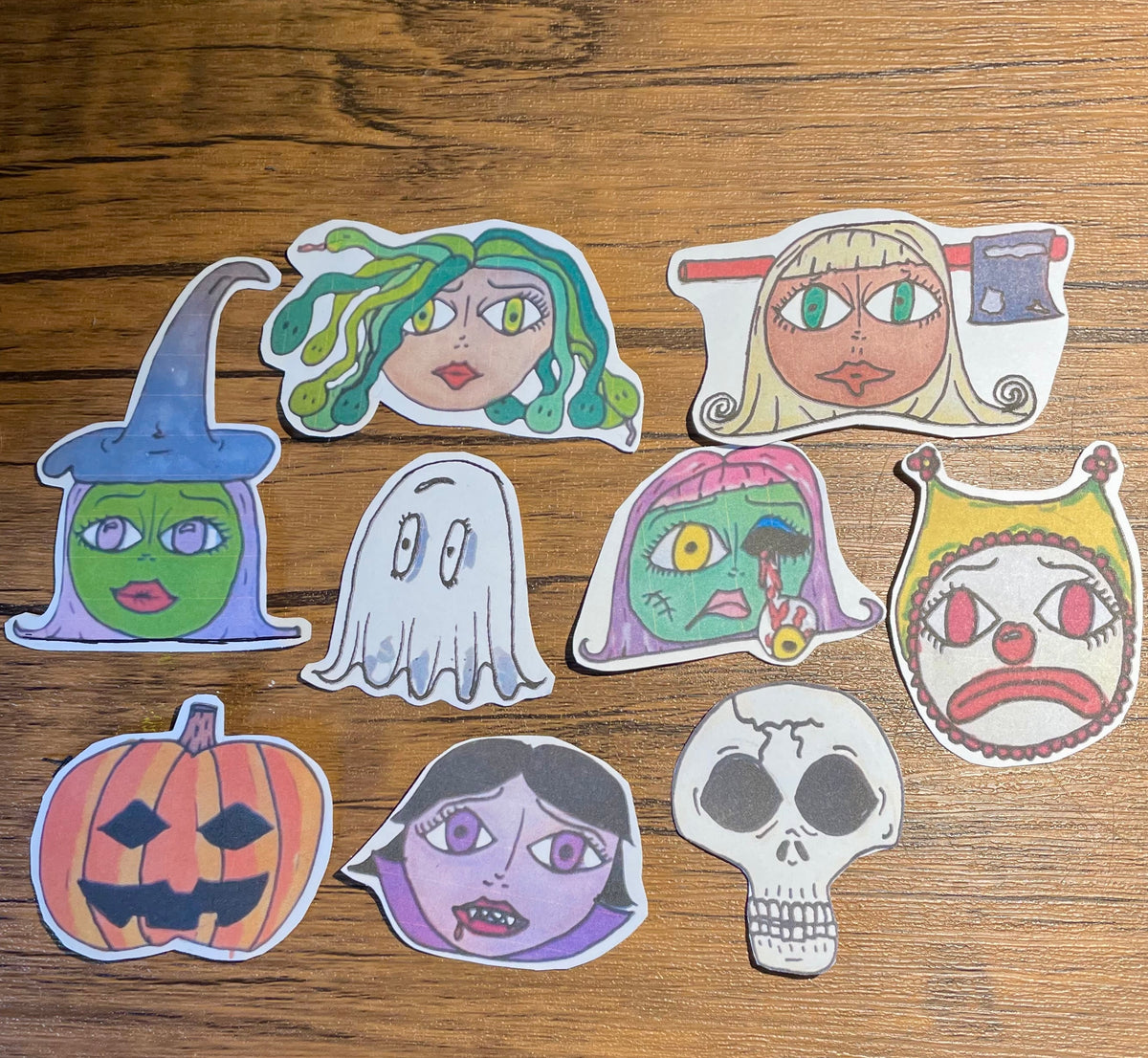 Spooky Girlies Stickers