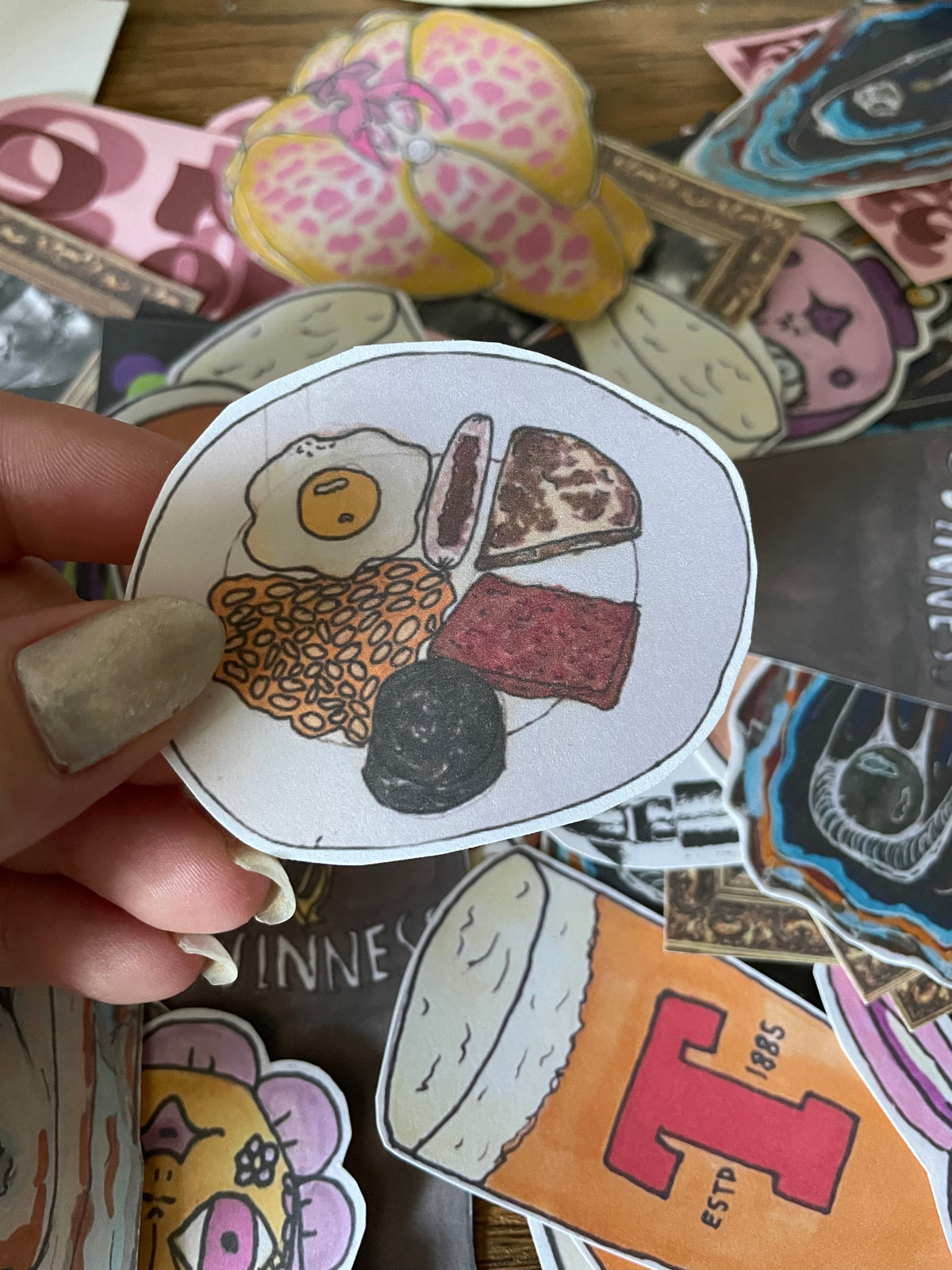 ‘Full Scottish’ sticker