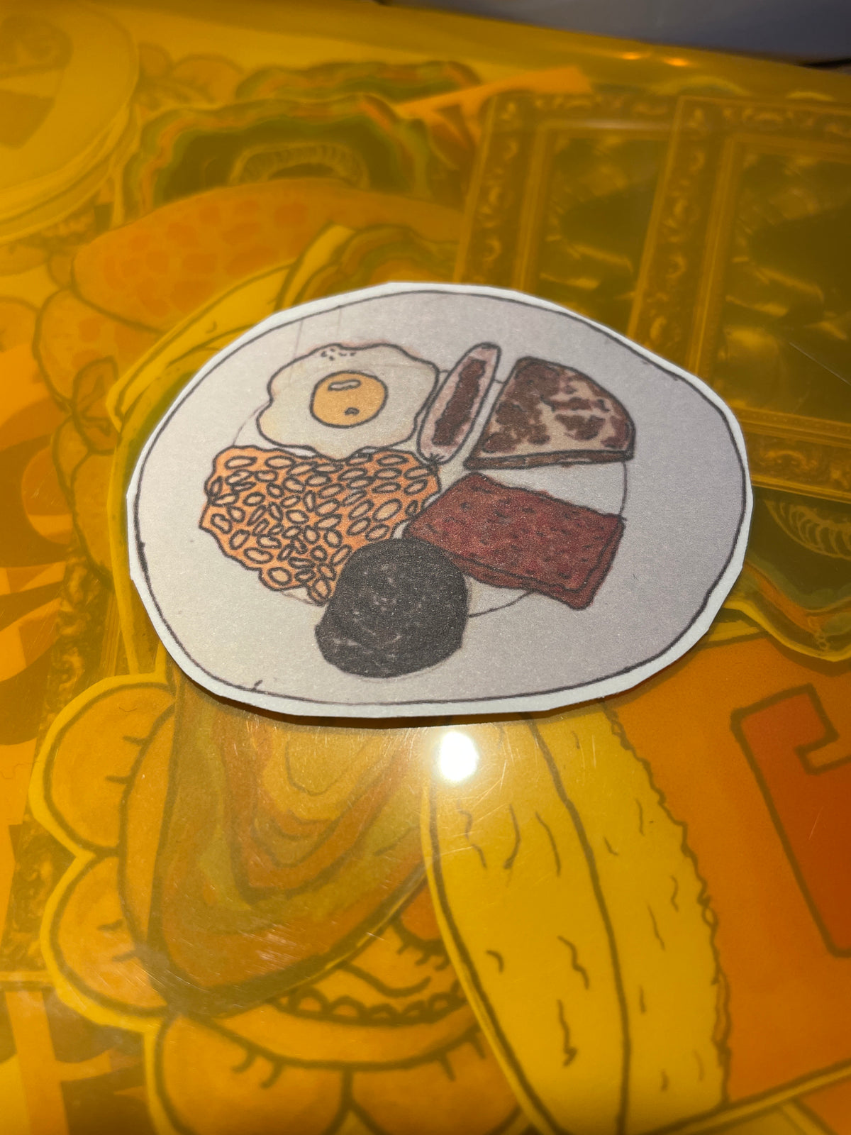 ‘Full Scottish’ sticker