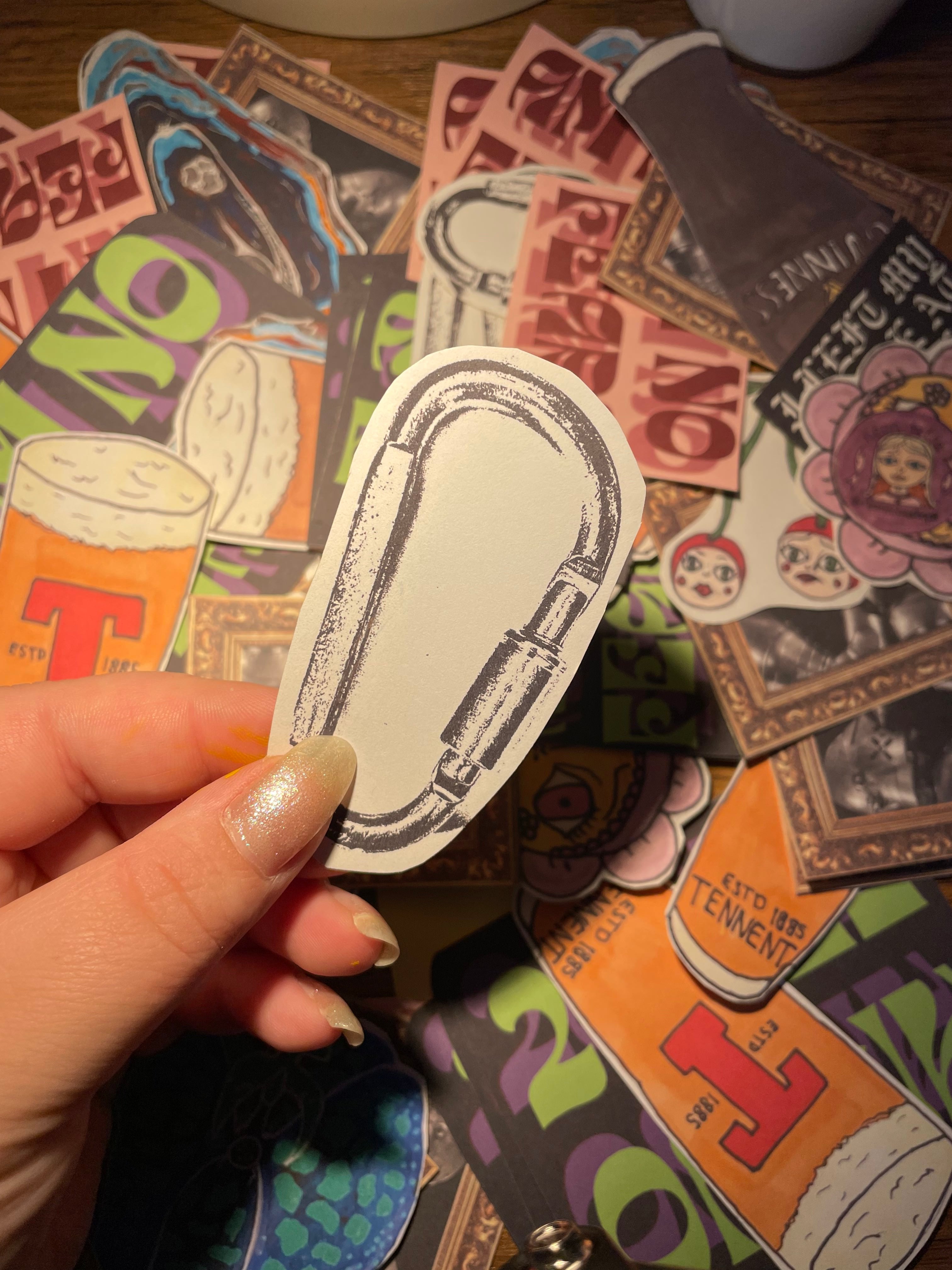 Carabiner Sticker