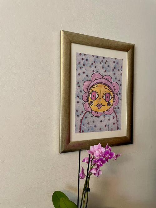 Flower Girly Print