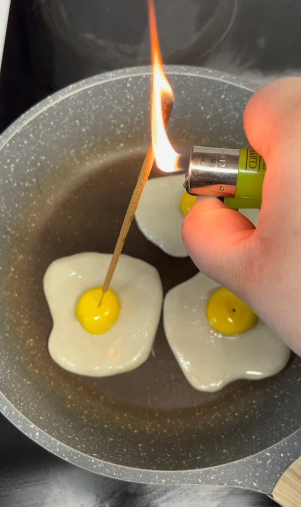 'Sunny Side Up' Incense Holder