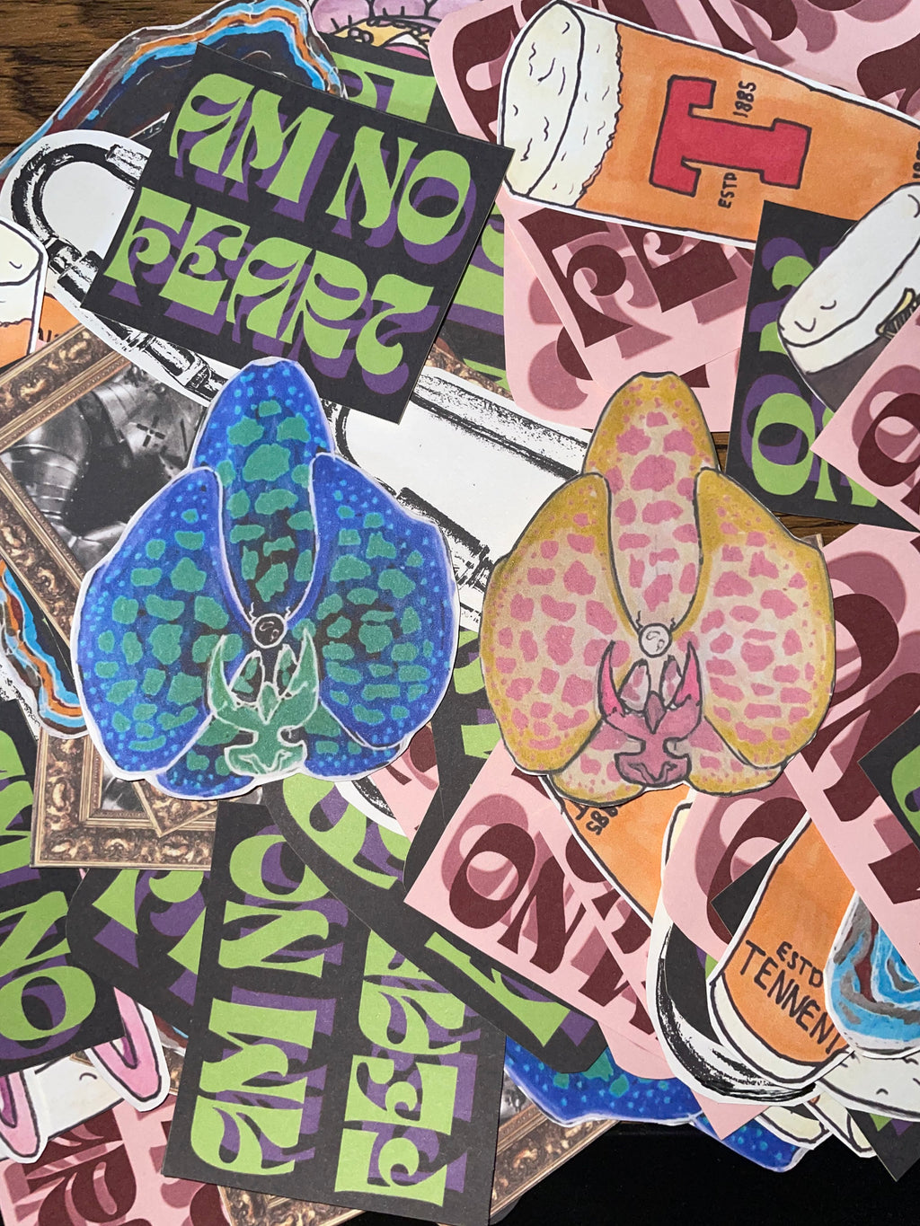 Orchid Sticker